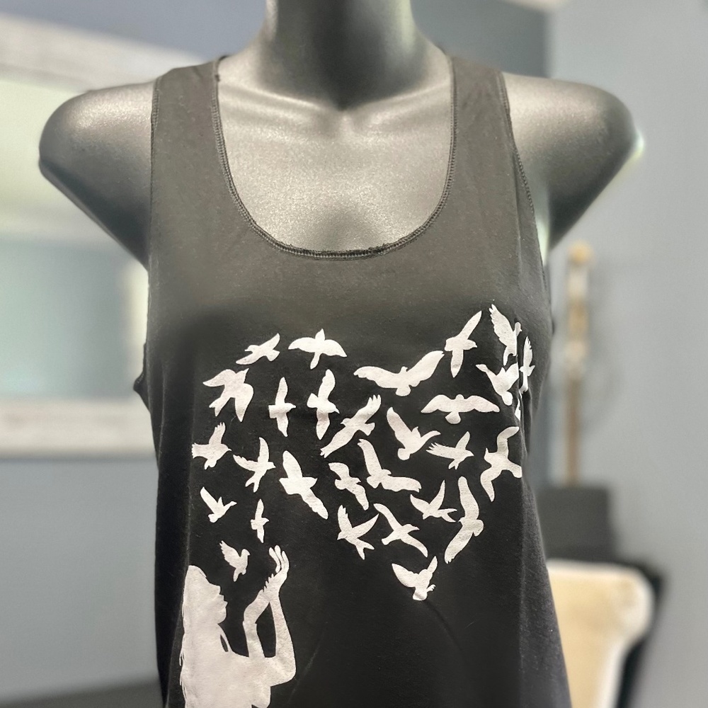 Women's Printed Tank top tees T-shirts
